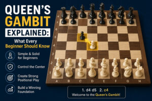 Queen’s Gambit Explained: What Every Beginner Should Know